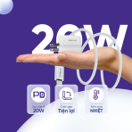 Bộ Sạc Kèm Cáp DIPOSI PD20W - Ảnh 2
