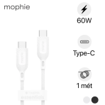 Cáp Mophie Essentials USB-C to USB-C 60W 1m - Ảnh 2