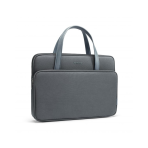 TÚI XÁCH TOMTOC (USA) BRIEFCASE PREMIUM FOR MACBOOK 13”/14”, ULTRABOOK 13″ GRAY H21-C01G01