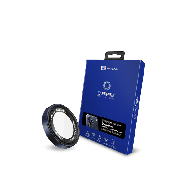 Kính Bảo Vệ Camera Monocular Lens Hoda Sapphire Cho iPhone 17 Pro/ 17 Pro Max