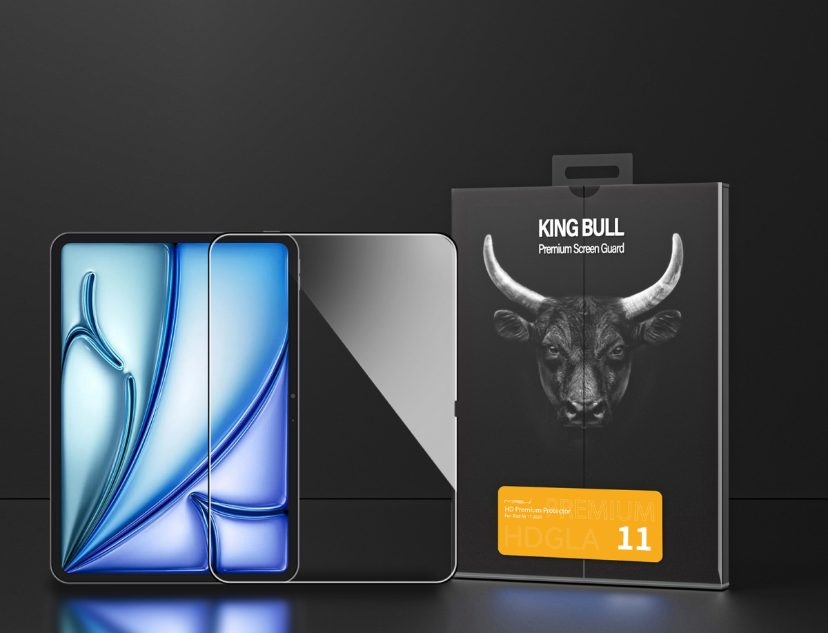 CƯỜNG LỰC MIPOW KINGBULL HD PREMIUM PROTECTOR FOR IPAD AIR 11” 2024 - Ảnh 1