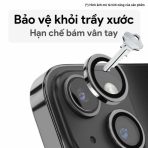 Cường lực camera iPhone Air DEKEY 3D Camera Lens - Ảnh 4