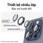 Cường lực camera iPhone 17 Pro/Pro Max DEKEY 3D Camera Lens - Ảnh 2
