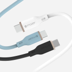 Dây Cáp MAZER Infinite.LINK 3 PD60W USB-C to USB-C 2M cable (Flex, Silicone)