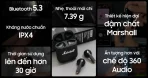Tai nghe Bluetooth True Wireless Marshall Minor IV - Ảnh 2
