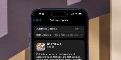 iOS 27 beta 2