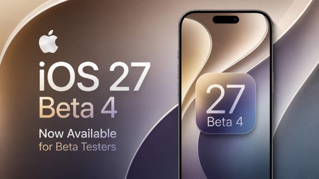 iOS 27 beta 4