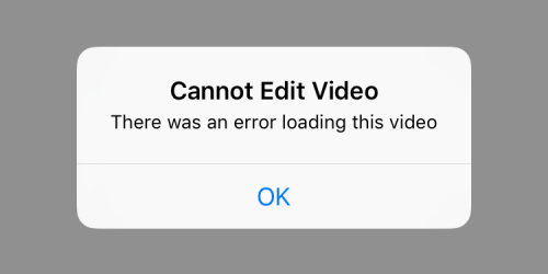 iPhone không phát được video